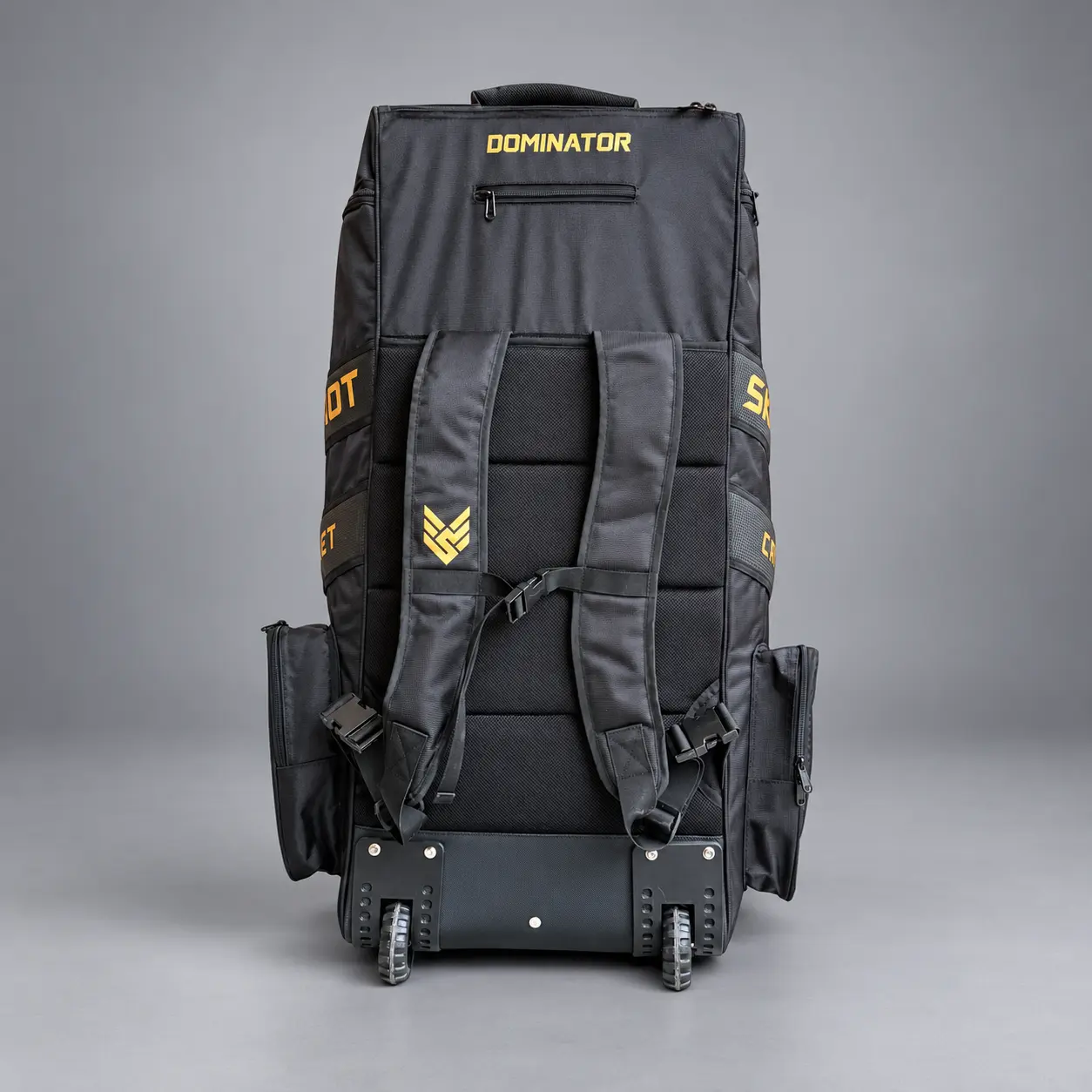 DOMINATOR CRICKET DUFFLE WHEELIE KITBAG- (Best Hybrid Bag)