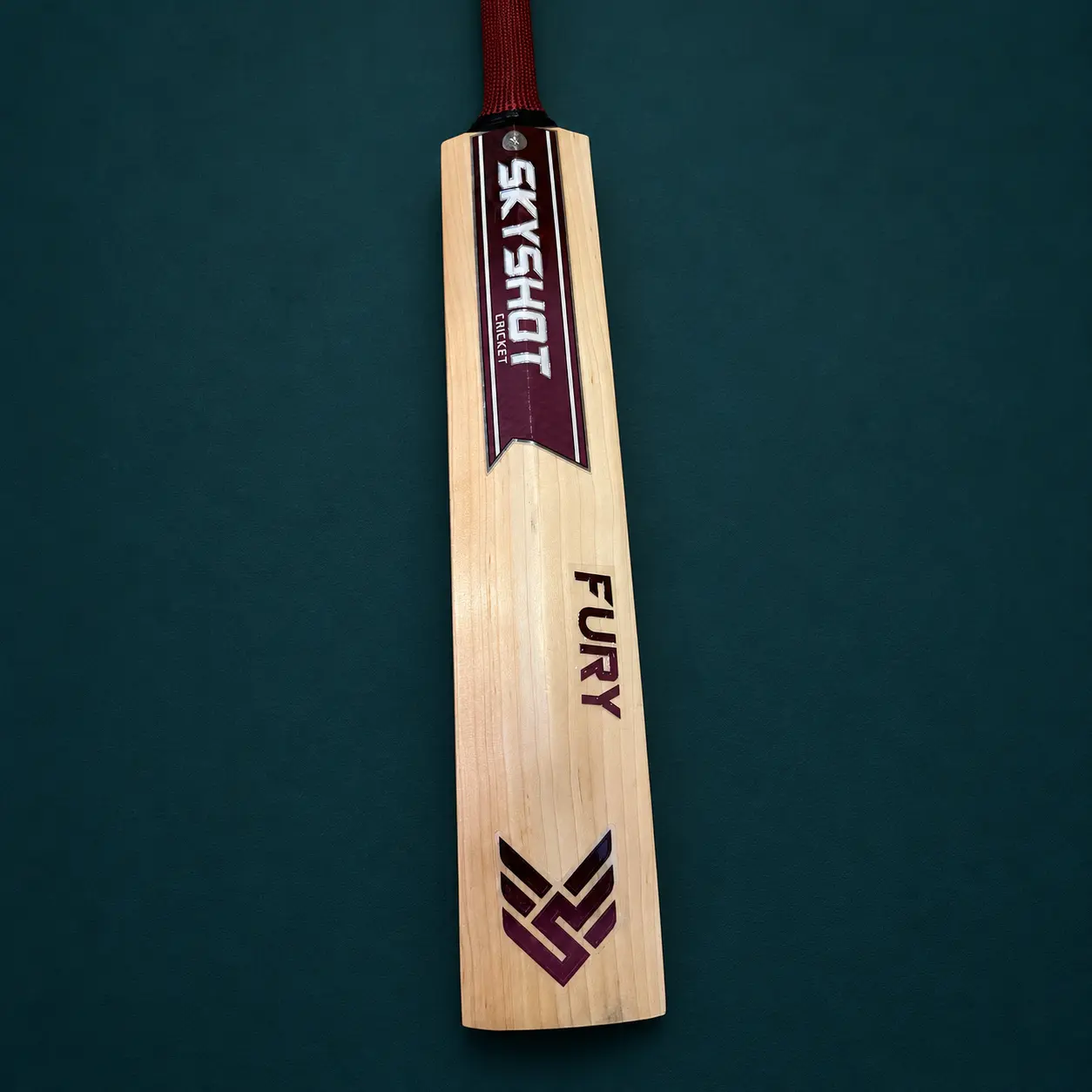 Skyshot Fury Cricket Bat | Grade 2 English Willow | Thick Profile & Supreme Balance