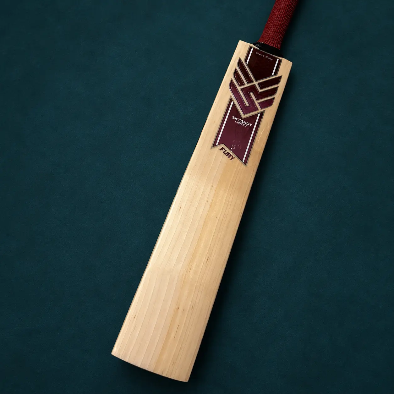 Skyshot Fury Cricket Bat | Grade 2 English Willow | Thick Profile & Supreme Balance