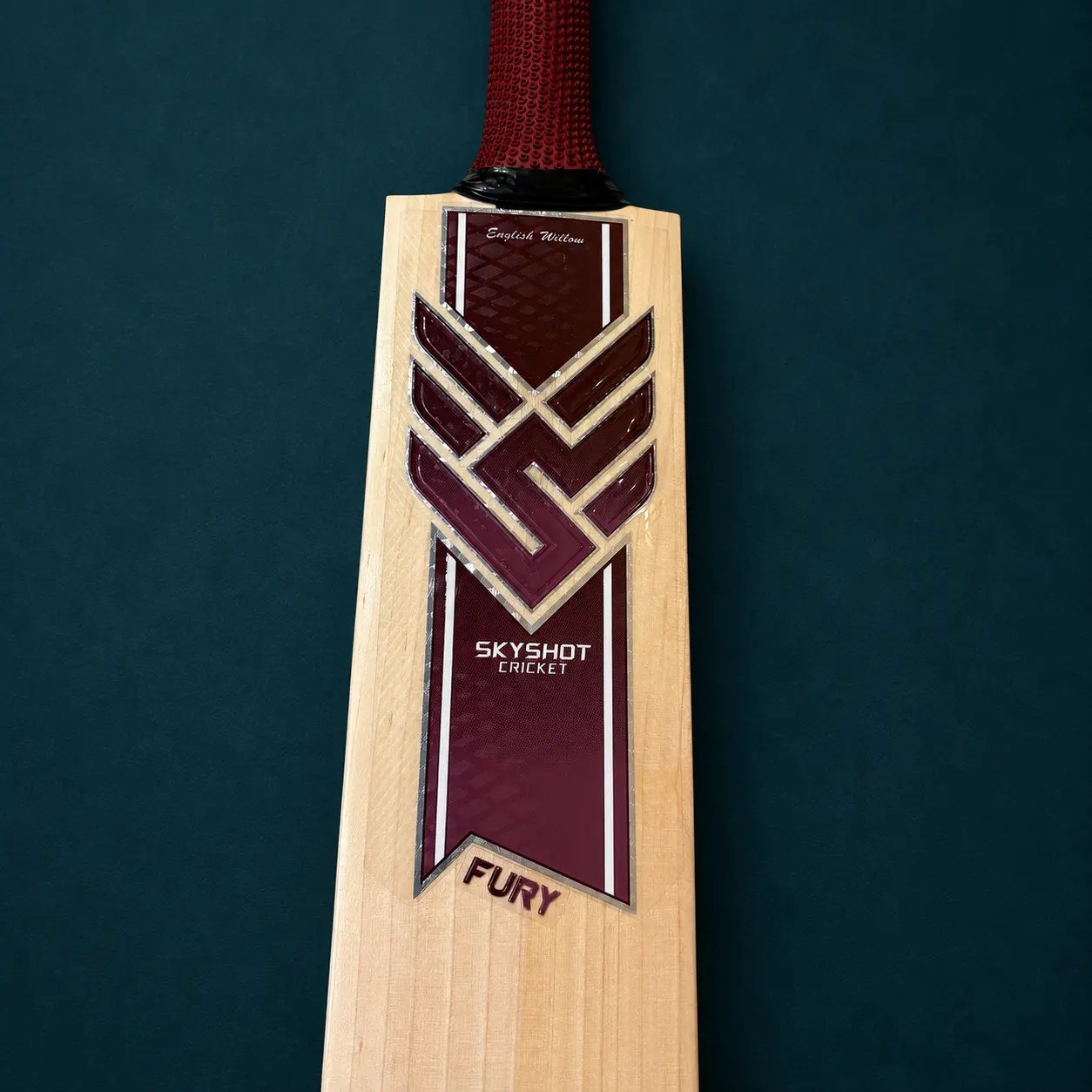 Skyshot Fury Cricket Bat | Grade 2 English Willow | Thick Profile & Supreme Balance