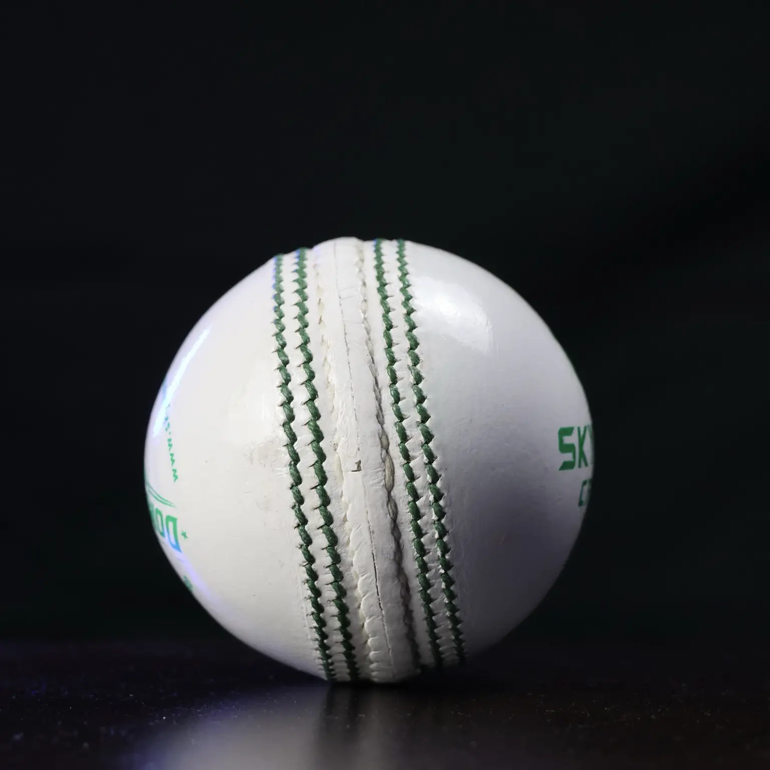 Dominator Cricket Ball by Skyshot Cricket – Premium Alum Tanned Leather (60+ Overs)