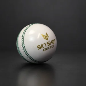 Skyshot Super 90 Cricket Ball | Premium Machine-Stitched Leatherette