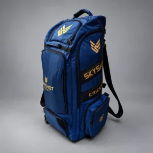 DOMINATOR CRICKET DUFFLE WHEELIE KITBAG- (Best Hybrid Bag) (Blue)